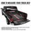 Thumbnail: Auto Drive Soft Tri Fold Truck Bed Tonneau Cover Fits 82-93 Chevy S10 / 82-..