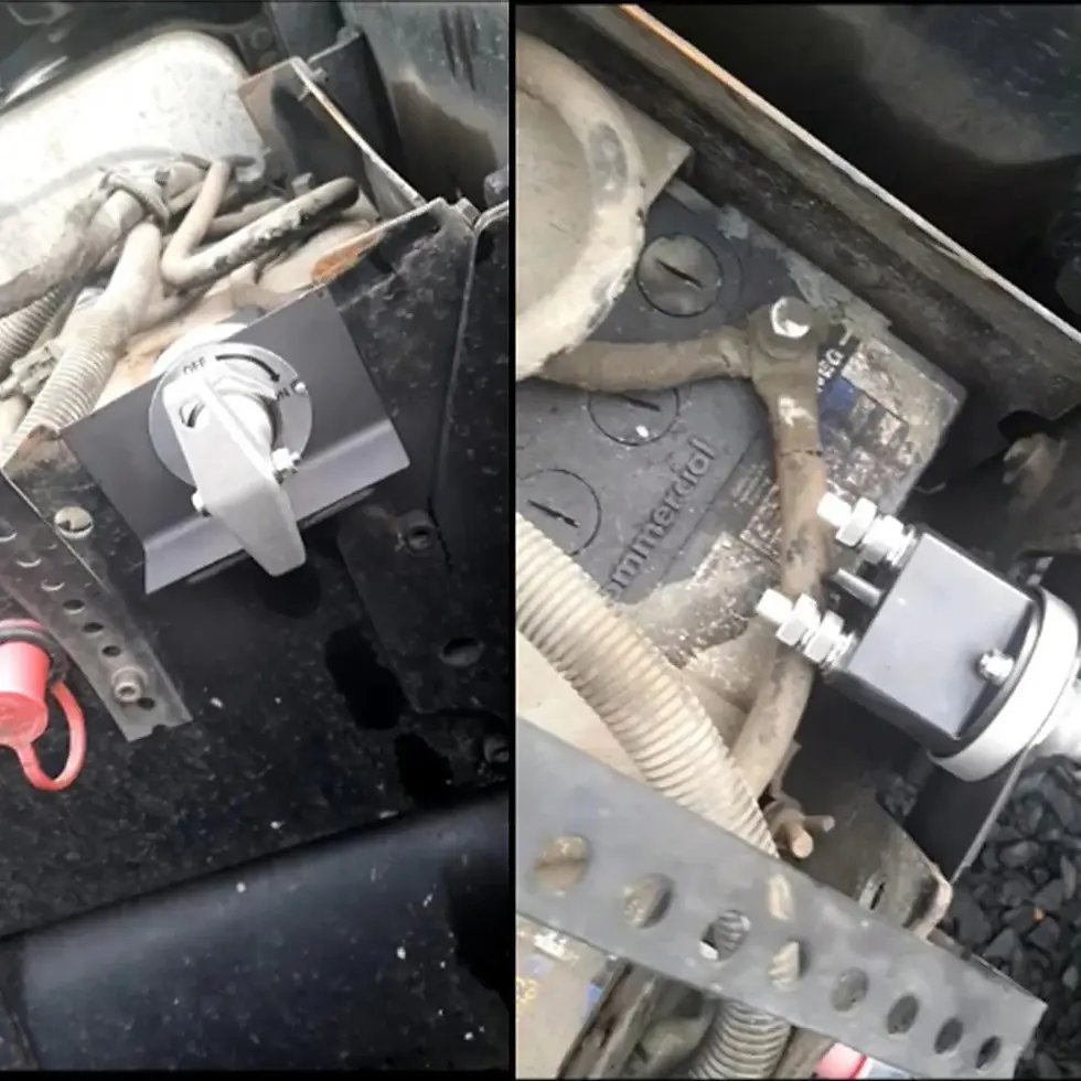 Thumbnail: 12V Battery Circuit Cutter Disconnector Isolator 500A Battery Kill Switch Circui