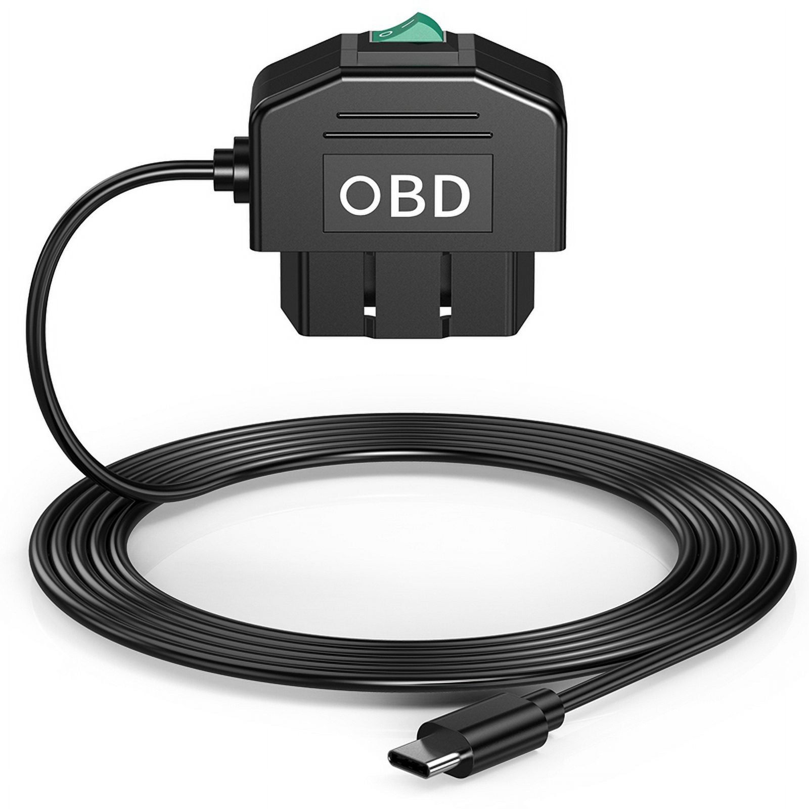 Dash Cam OBD Hardwire Kit, with Cable for Dashcam 12-24V to 5V/3A