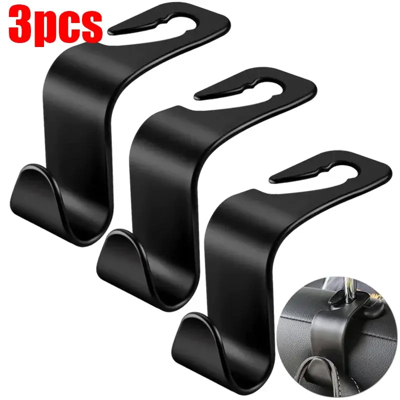 Thumbnail: Universal Car Seat Headrest Hook Hanger Storage Car Back Seat Hooks Organizer Ho