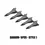 Thumbnail: Car Roof Shark Fin Style Diffuser Spoiler For BMW W211 W204 E36 E46 E92 Accessor