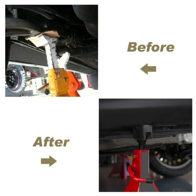 Thumbnail: Car Jack Rubber Pad Car Slotted Lift Jack Stand Rubber Pads Floor Adapters Frame