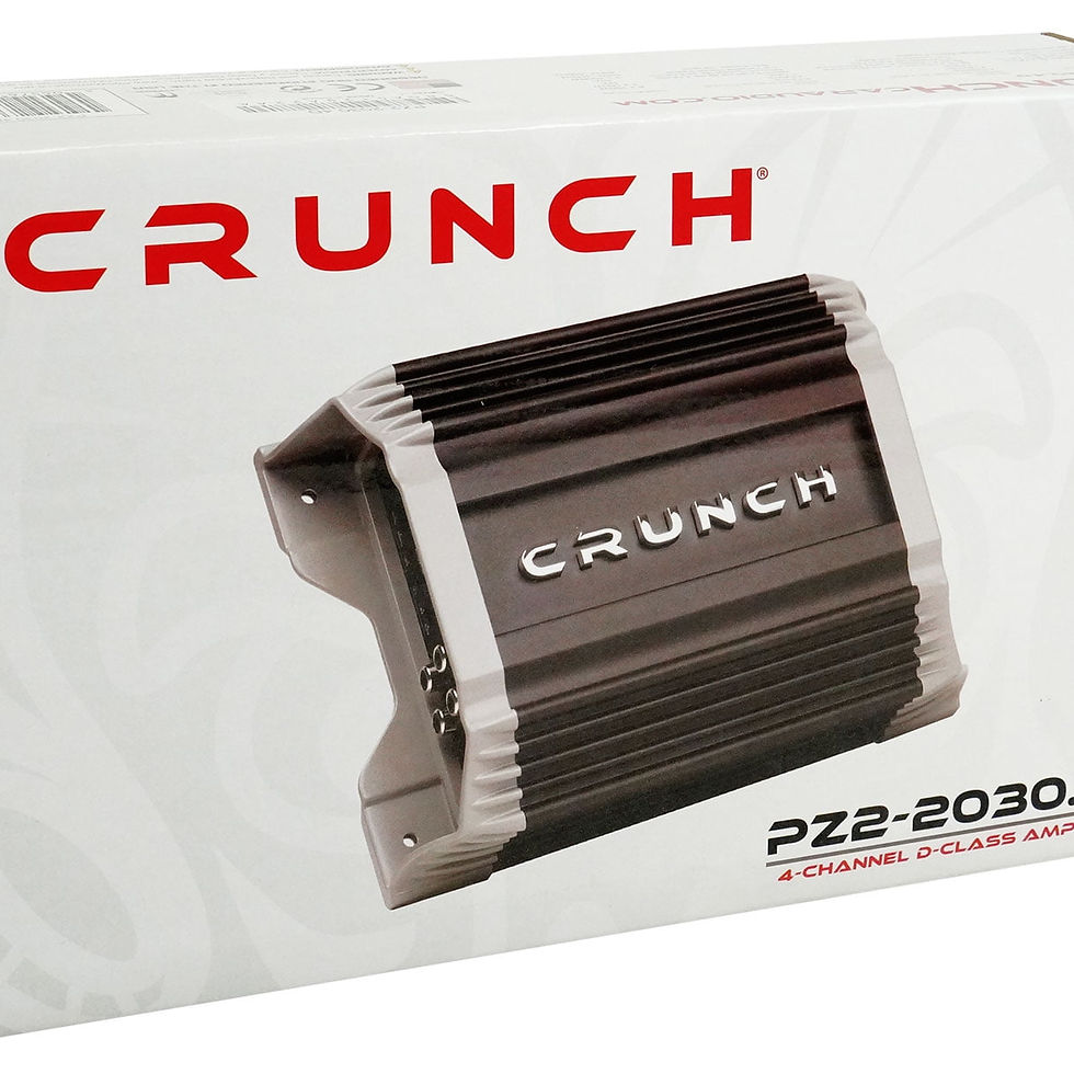Thumbnail: Crunch PZ2-2030.4D POWERZONE 2000 Watt Mono Amplifier, 4-Channel Car Audio ..