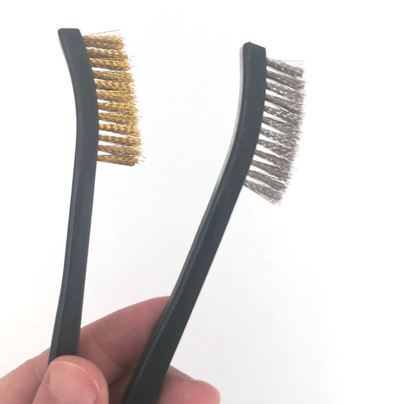 Thumbnail: Multipurpose Car Detailing Cleaning Tool Accessories Wire Brushes and 4 Nylon Pi