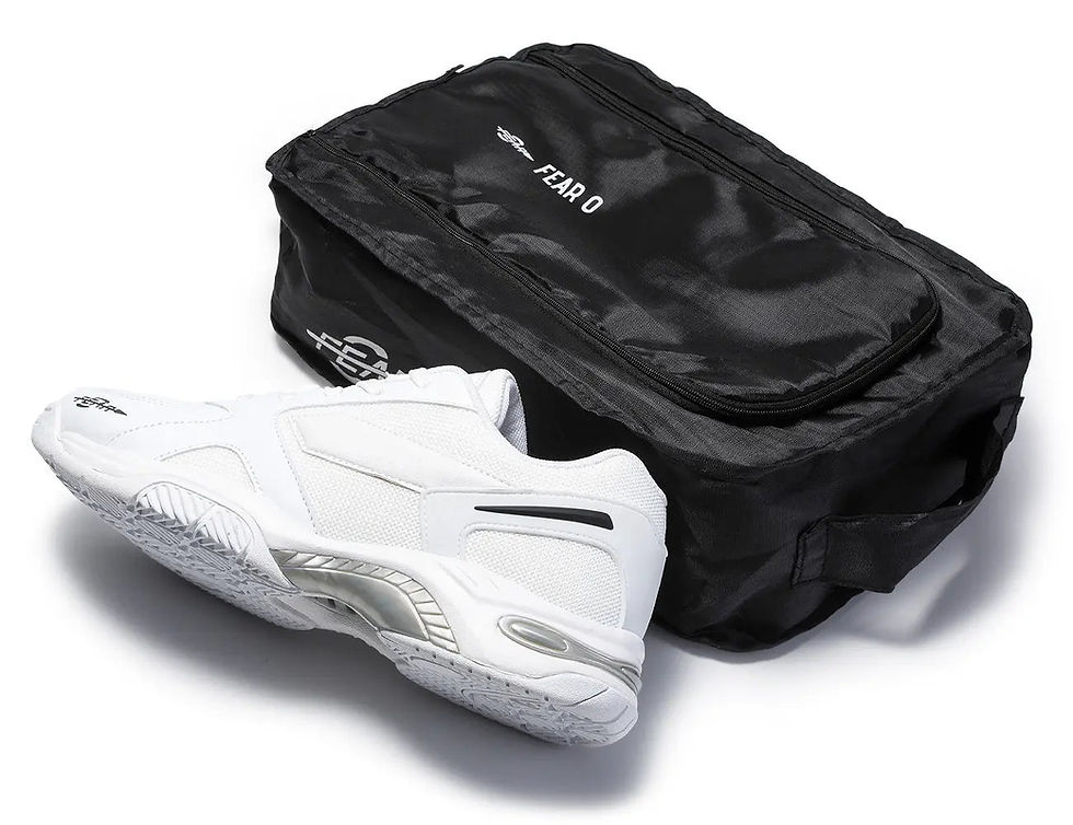 Thumbnail: Men's High Arch Firm Support All-In-One Black Walking Shoes, Comfort