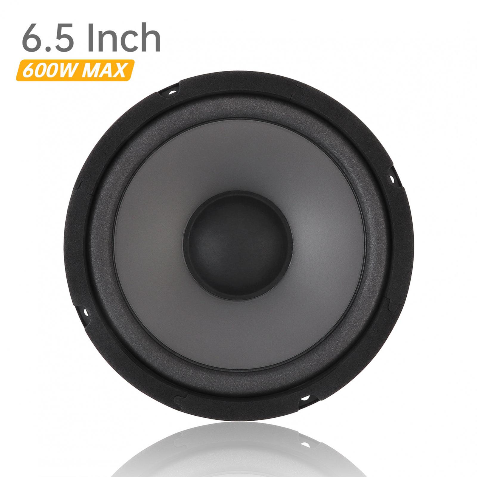 1 Piece 6.5 Inch Car Speakers 600W 2-Way Vehicle Door Subwoofer Audio Stereo Ful