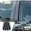 Thumbnail: Glossy Black Carbon Fiber Window Door Deal B C Pillar Post Cover Sticker For BMW