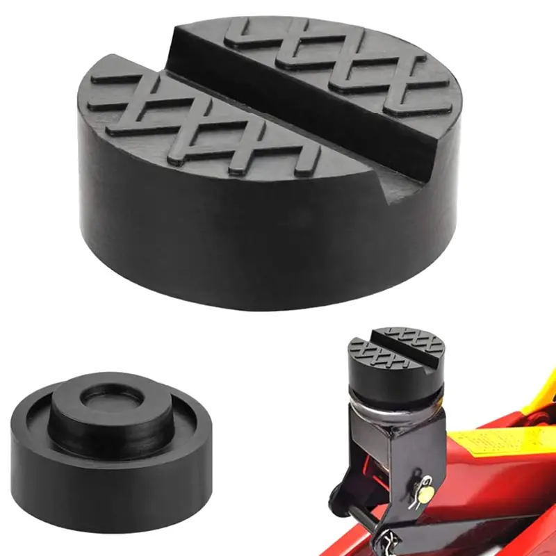 Thumbnail: Jack Pad Anti-slip Rail Adapter Rubber Support Block Heavy Duty Car Lift Tool Ac