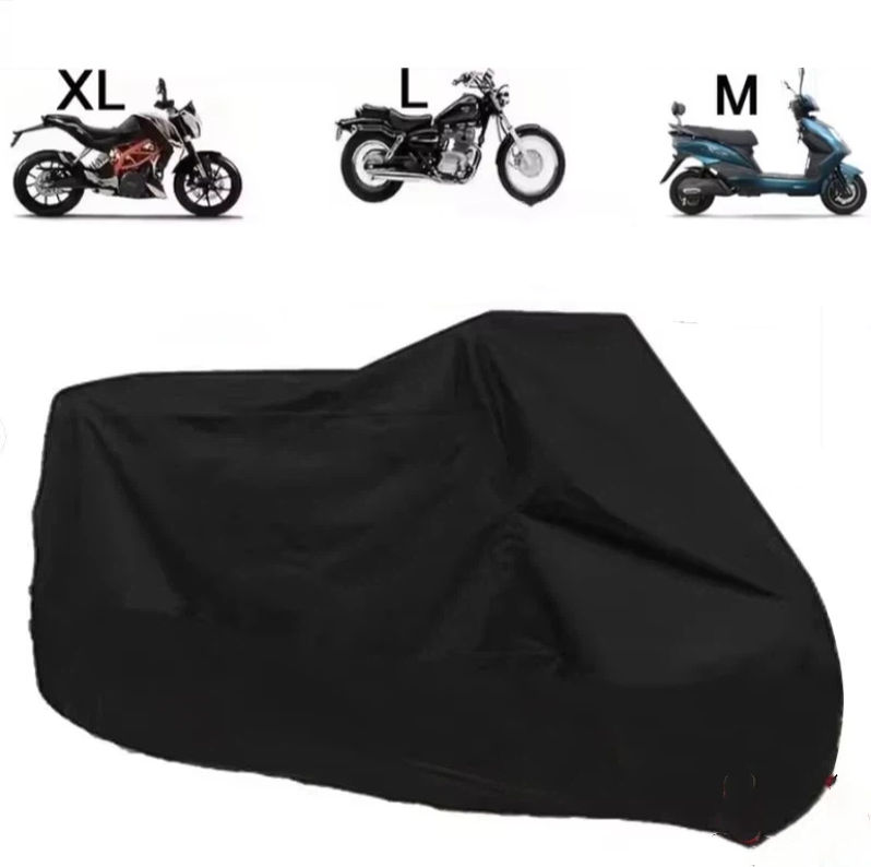 Motorcycle Cover Waterproof Dustproof UV Protective All Season Outdoor For Moto