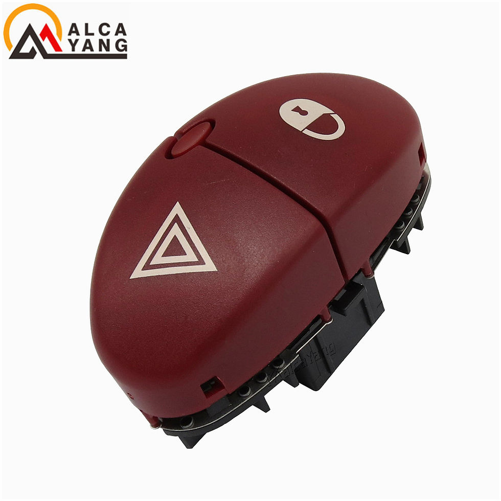 Thumbnail: Hazard Warning Flasher Switch Dangerous Light Switch Button for Peugeot 206 207