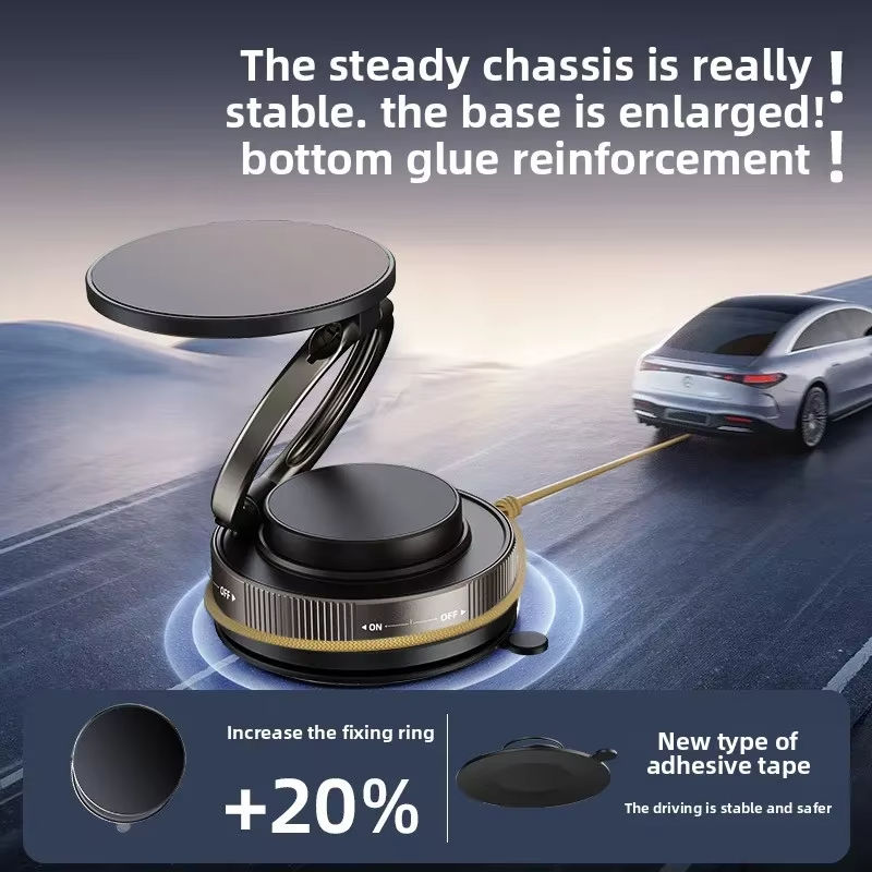 Thumbnail: T30 Vacuum Magnetic Phone Holder Stand, for Magsafe Suction Cup Phone MountAdjus