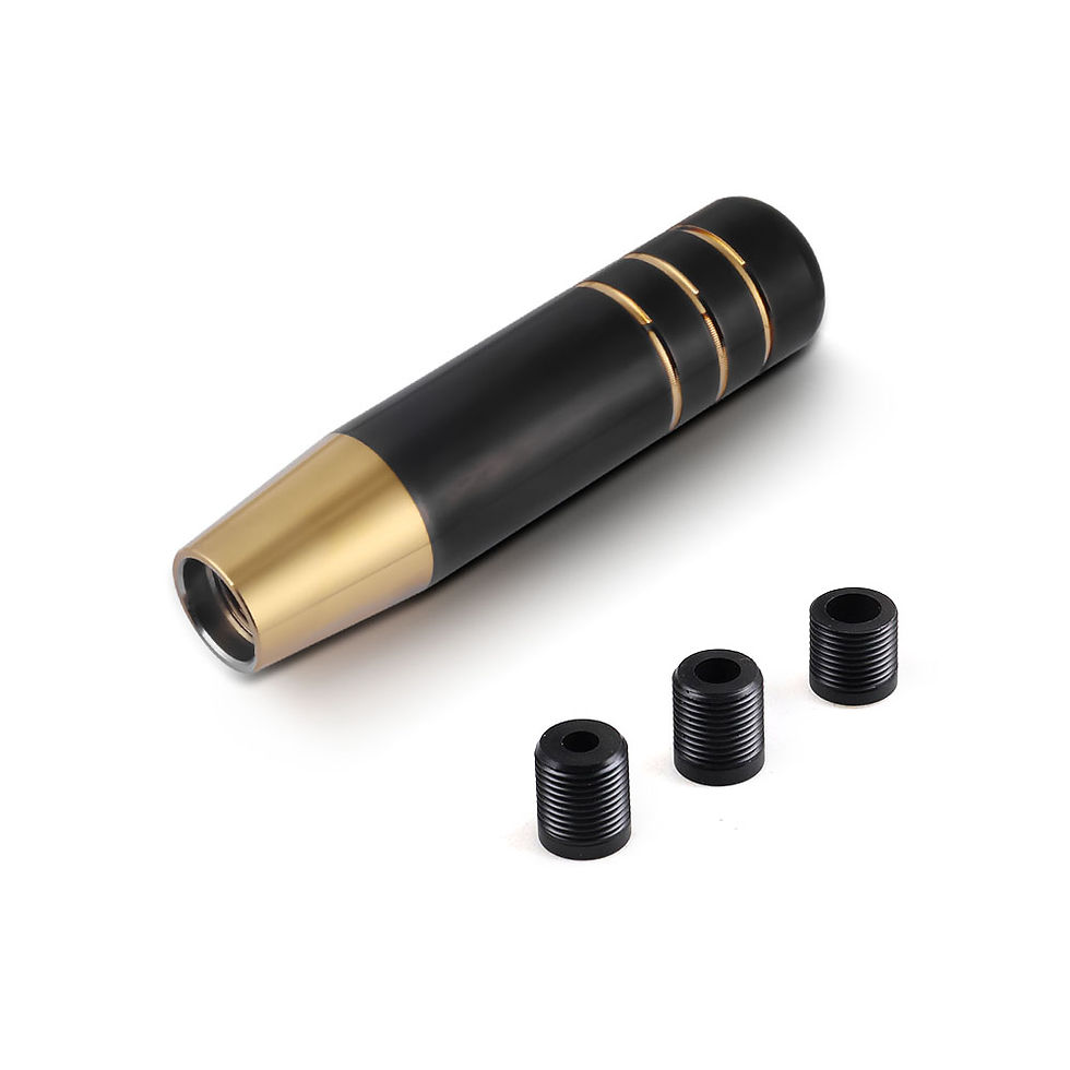 Thumbnail: 13CM Aluminum Gear Shift Knob Racing Car Universal Manual Transmission Shifter L