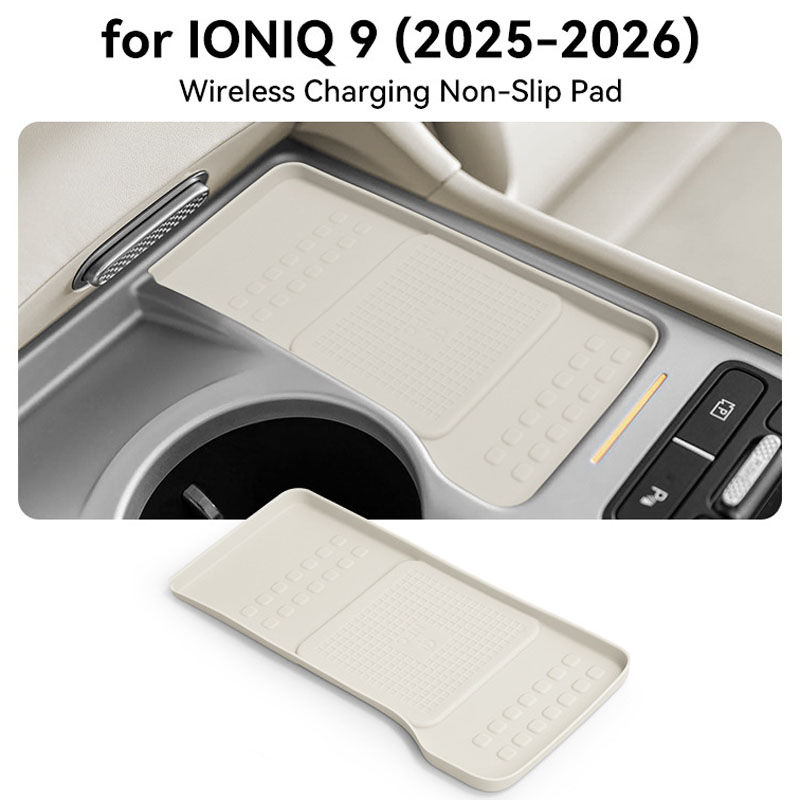 Wireless Charging Anti Slip Pad for Car Center Console for Hyundai IONIQ9 25 Mod