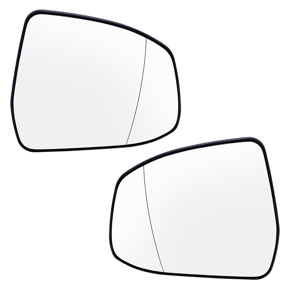 Thumbnail: Left Right Side Wing Mirror Glass Heated Plate Convex Rearview Wide Angle For Fo