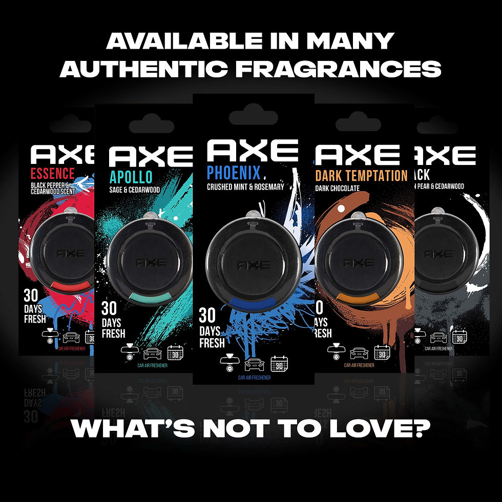 Thumbnail: AXE 3D Hanging Gel Car Air Freshener (Phoenix Scent, 1 Pack)