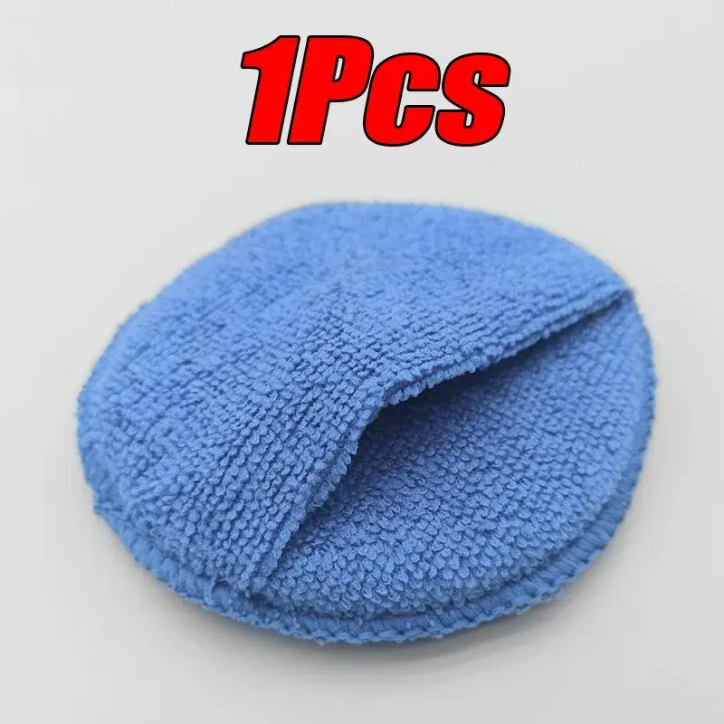 Thumbnail: 10Pcs Car Detailing Applicator Pads Car Care Waxing Polish Sponges Soft Microfib