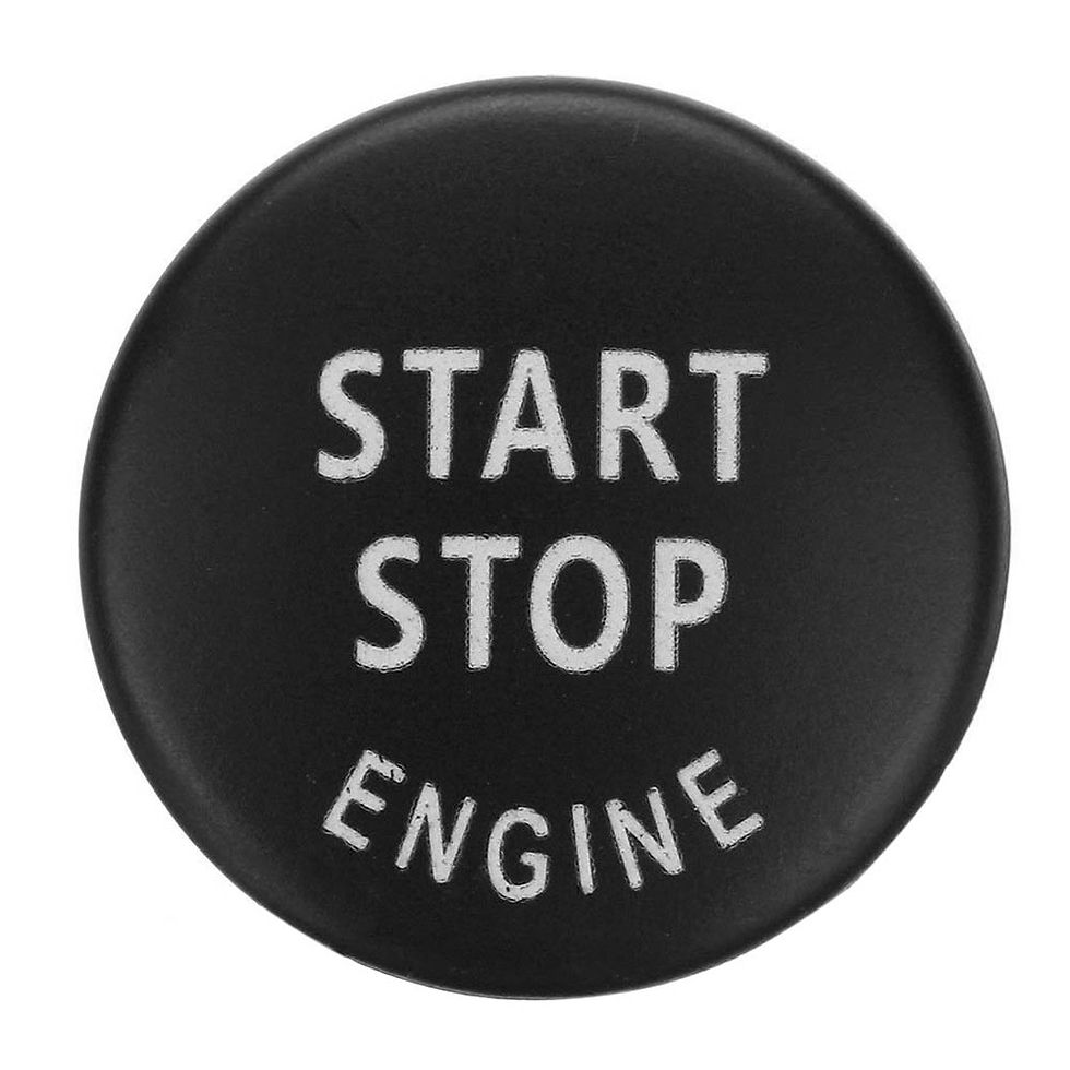 Thumbnail: Engine Start Stop Switch Button Replace Cover for BMW E Chassis X1 X3 X5 X6 Seri