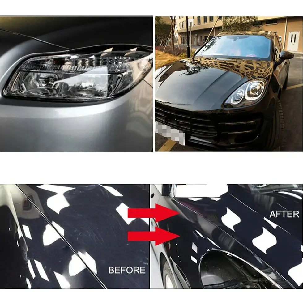 Thumbnail: Transparent Tint Protective Film Vinyl Wrap For Headlights Fog Lights Taillights