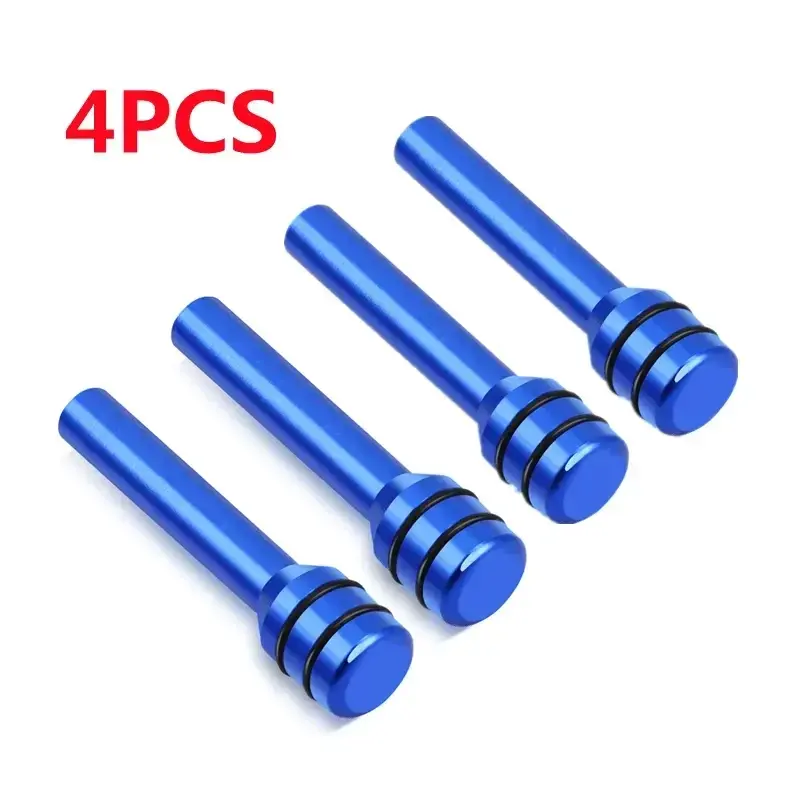 Thumbnail: 2/4Pcs Car Universal Alloy Door Lock Pins Lock Pin Screw Knob Inner Thread Car T