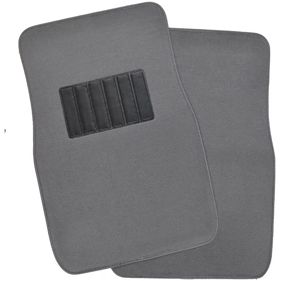 Thumbnail: Car Floor Mats 4 Pieces Carpet Protection - Universal Fit for Car, SUV, VA & Tru