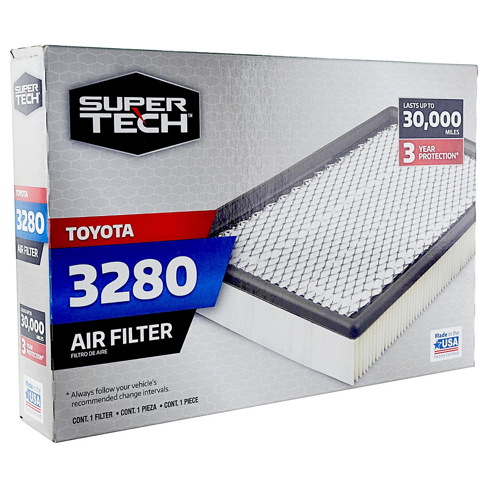 Thumbnail: Super Tech 3280 Engine Air Filters, Replacement Filter for Toyota Vehicles