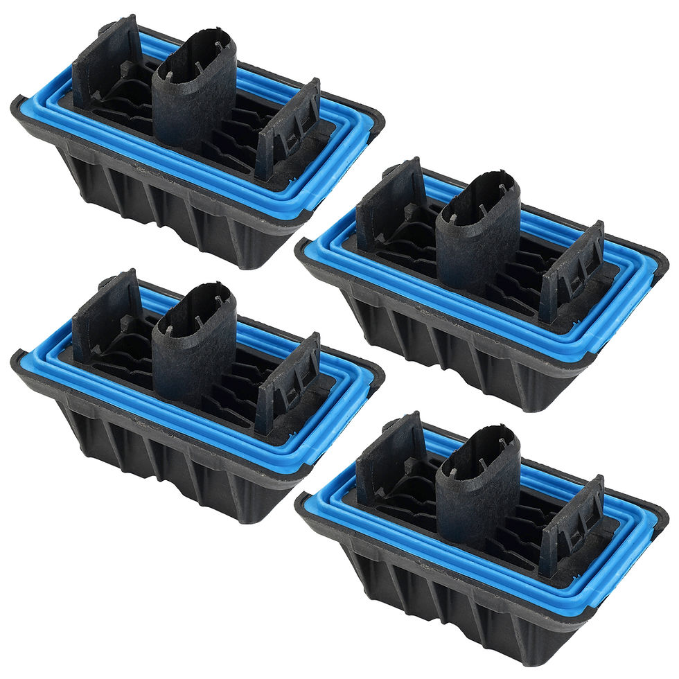 Thumbnail: 1/4pcs 51717189259 Under Car Jack Lift Jacking Point Support Pad Plug Block Cove