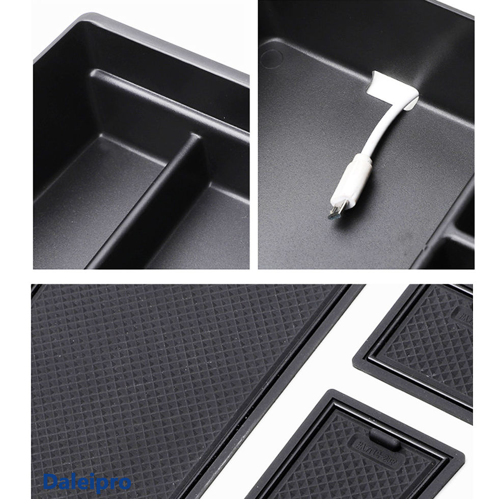 Thumbnail: Armrest Storage Box For Avatr 11 2023 2024 Center Console Organizer Tray Layered
