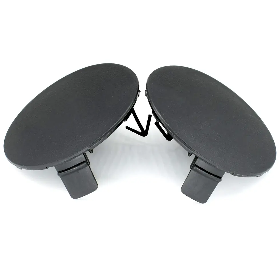 Thumbnail: 2pcs Front Tow Hook Cover Bumper Towing Trailer Right Left Cap For Toyota RAV4 X