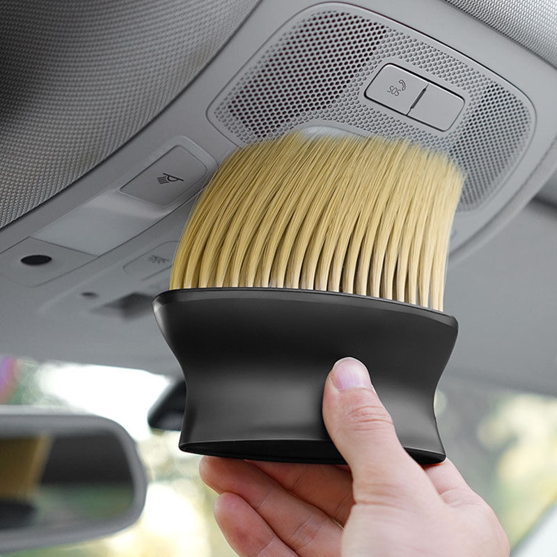 Thumbnail: Car Cleaning Soft Brush Dashboard Air Outlet Detailing Sweeping Dust Tools For M