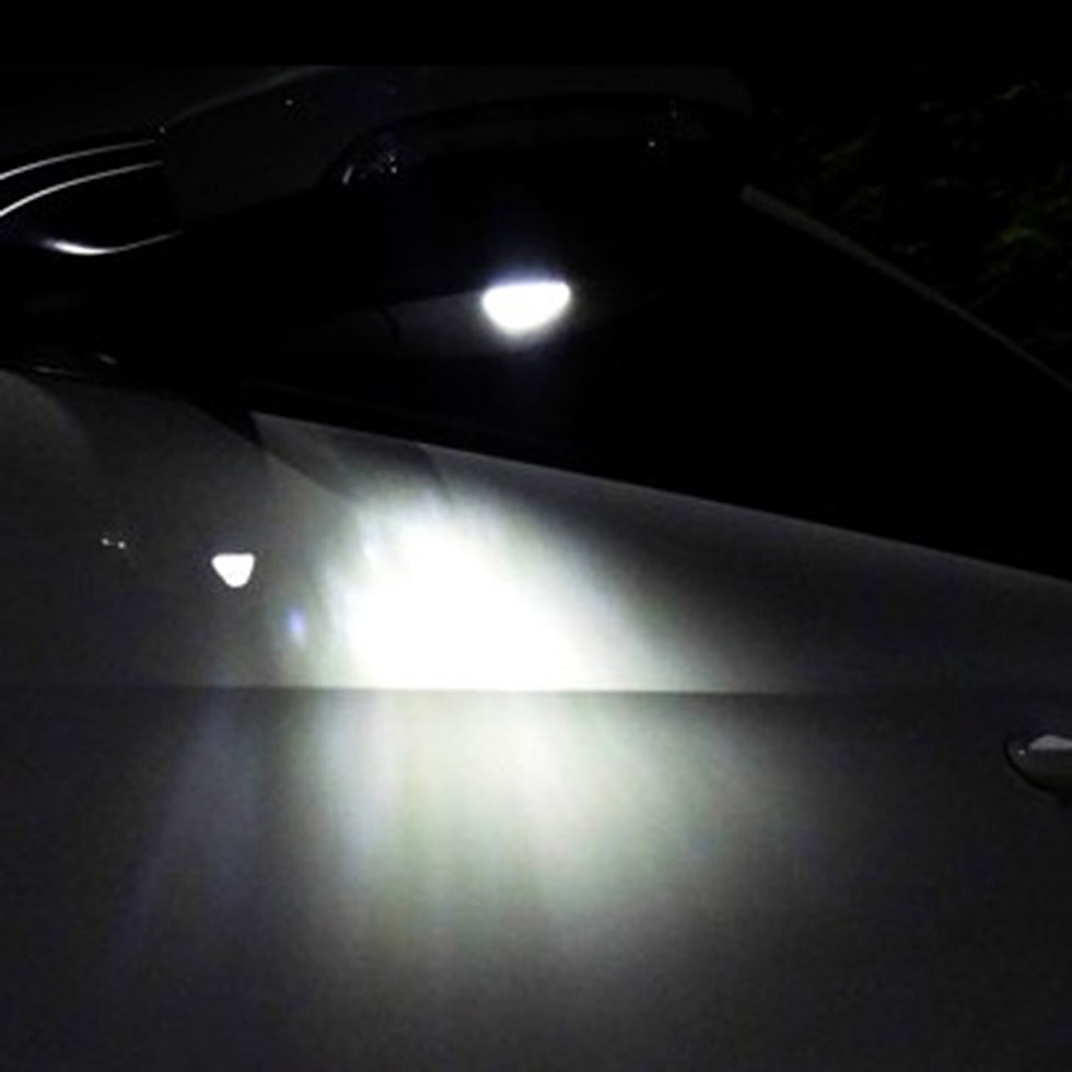 Thumbnail: 2x Under Mirror LED Puddle Light For VW Golf MK6 Jetta MK4 Passat Eos Sharan Tou