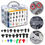 Thumbnail: 6 Size 100-820Pcs Auto Fastener Clips Kit Plastic Rivets Fastener Screw Car Bump