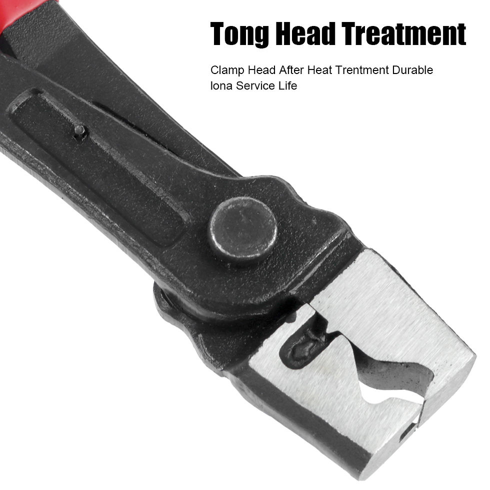 Thumbnail: Car Oil Hose Crimping Plier Repair Tools Calliper Vise Pipe Clamp Collar Clip Au