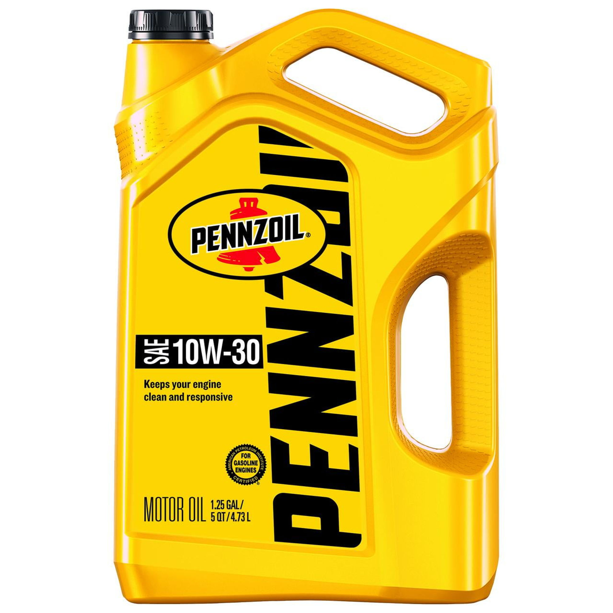 Pennzoil Motor Oil 10W-30 Motor Oil, 5 Quart