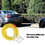 Thumbnail: 2024 New Heavy Duty Tow Trailer Winch Strap with Snap Hook 16.4FT 11000 Lb Rope,