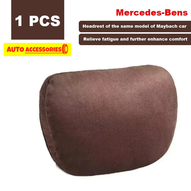 Thumbnail: Car Headrest Neck Support Seat / Maybach Design S Class Soft Universal Adjustabl