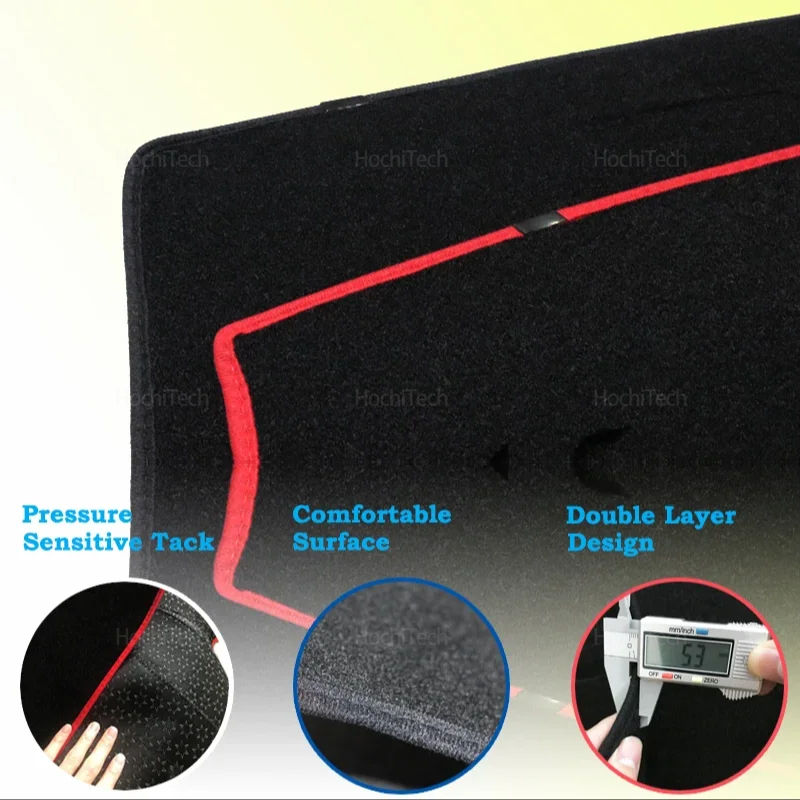 Thumbnail: For KIA Optima JF 2016 2017 2018 2019 K5 High Quality Dashboard Mat Dashmat Cove