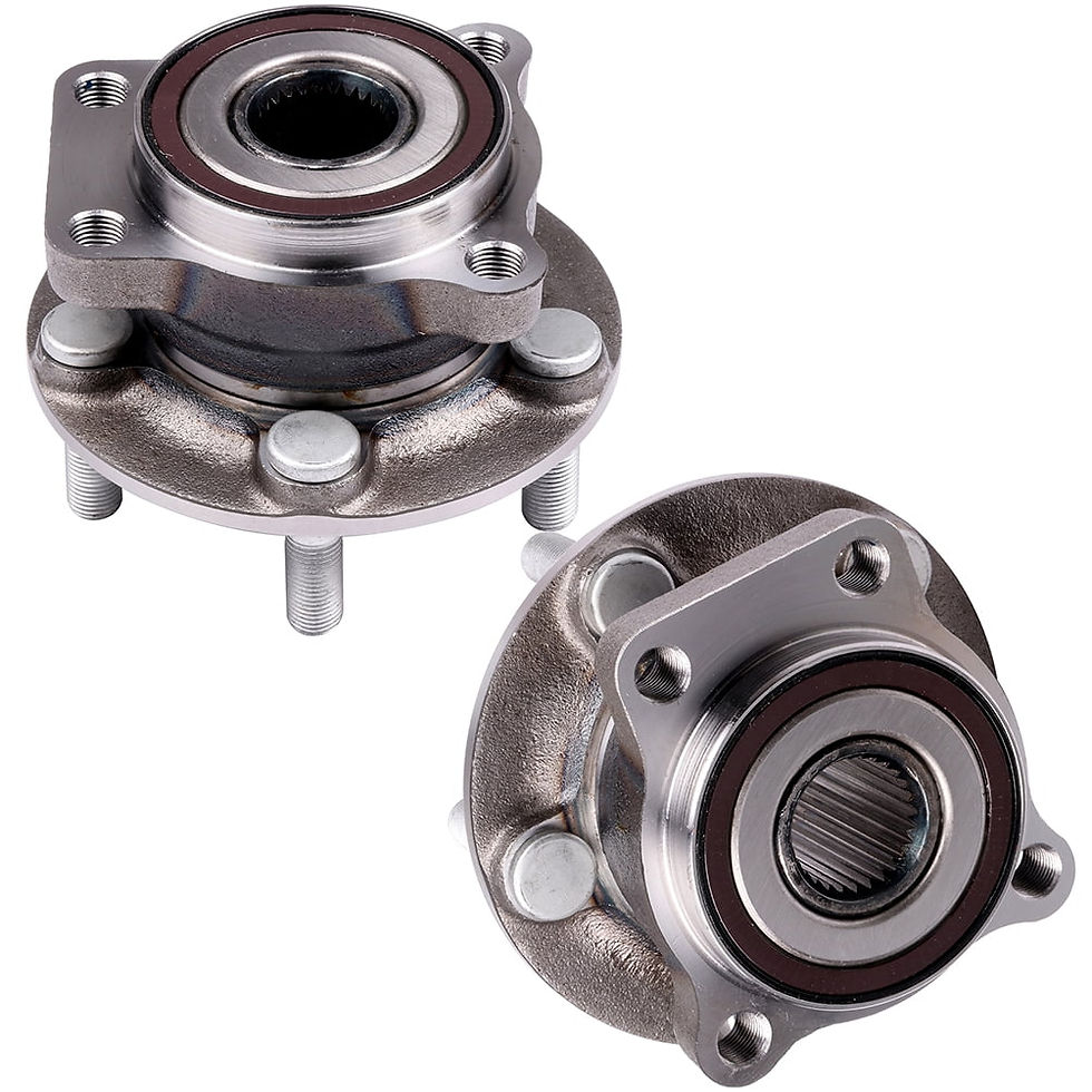 Thumbnail: ECCPP Replacement For Pair of 2 New Complete Front Wheel Hub Bearing Assemb..