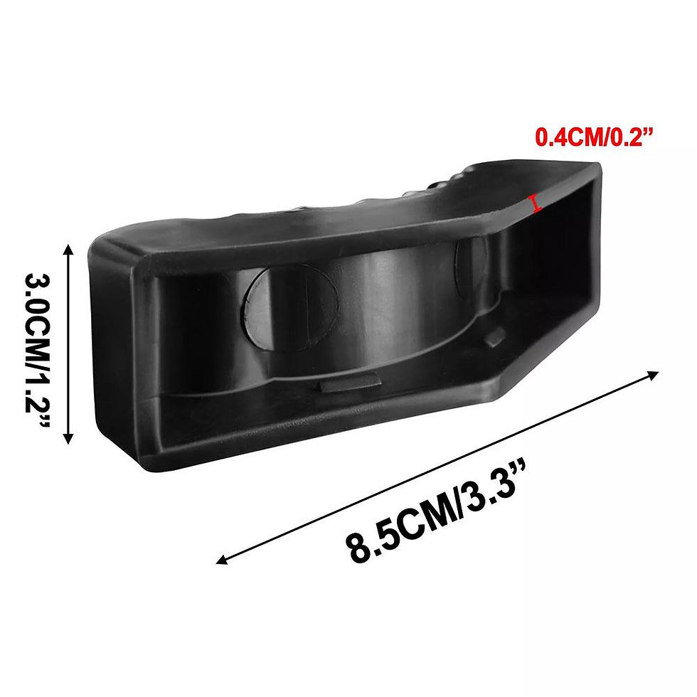 Thumbnail: 2PCS Car Jack Lift Pad Stand Car Slotted Lift Jack Stand Rubber Pad Weld Floor F