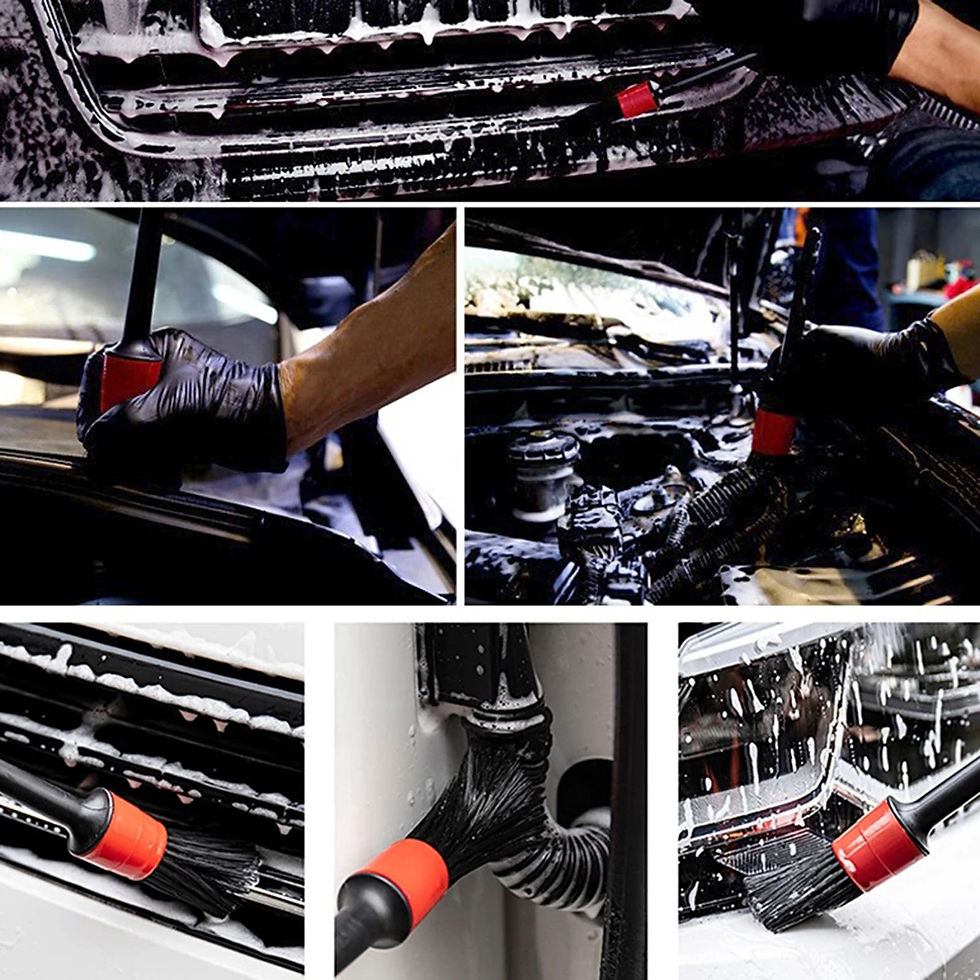 Thumbnail: 1pcs/ 5pcs Detailing Brush Set Car Brushes Car Detailing Brush For Car Cleaning