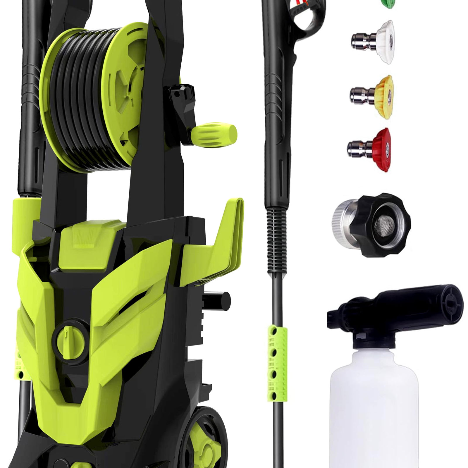 SUGIFT Electric Pressure Washer, 3800 Psi Max, 2.4 GPM Power Washer Machine..