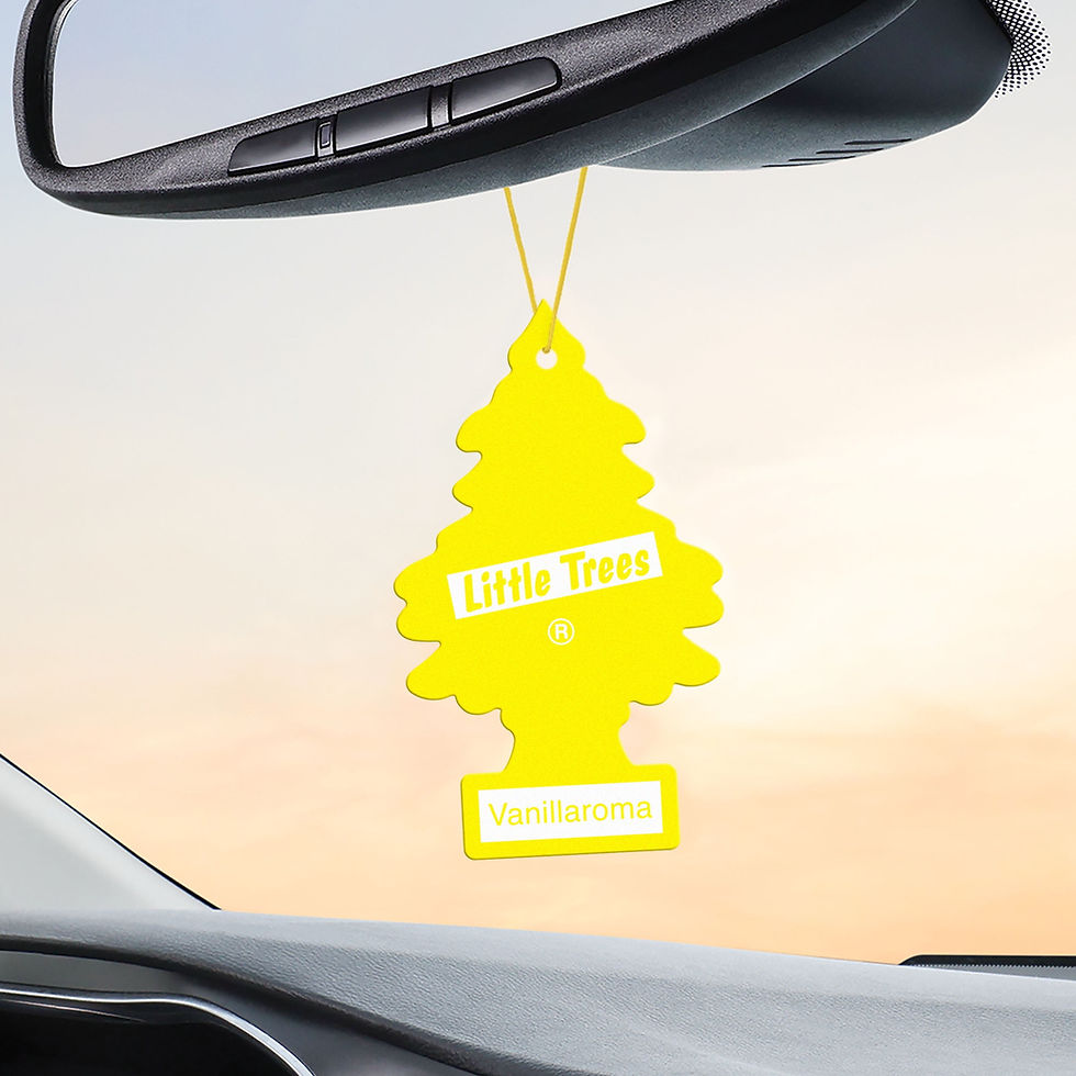 Thumbnail: Little Trees Auto Air Freshener, Hanging Card, Vanillaroma Fragrance 3-Pack