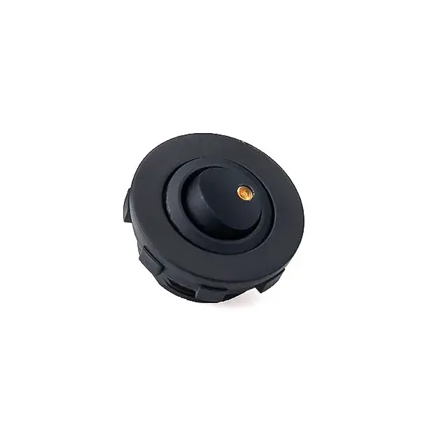 Thumbnail: ON/OFF Round Rocker Toggle LED Switch 3 Pin 12V 20A Car Dashboard Dash Boat Truc
