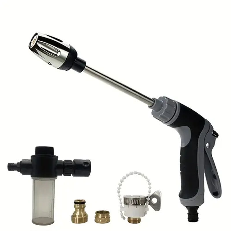 Thumbnail: Upgrade Your Garden with This High-Pressure Pistol Spray Nozzle for Car Washing