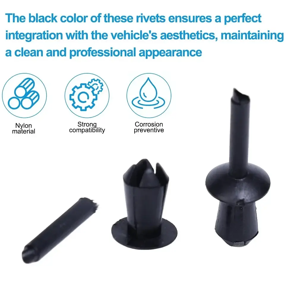 Thumbnail: Car Mudguard Leaf Plate Buckle Fender Liner Side Bracket Trim Clip Expanding Riv