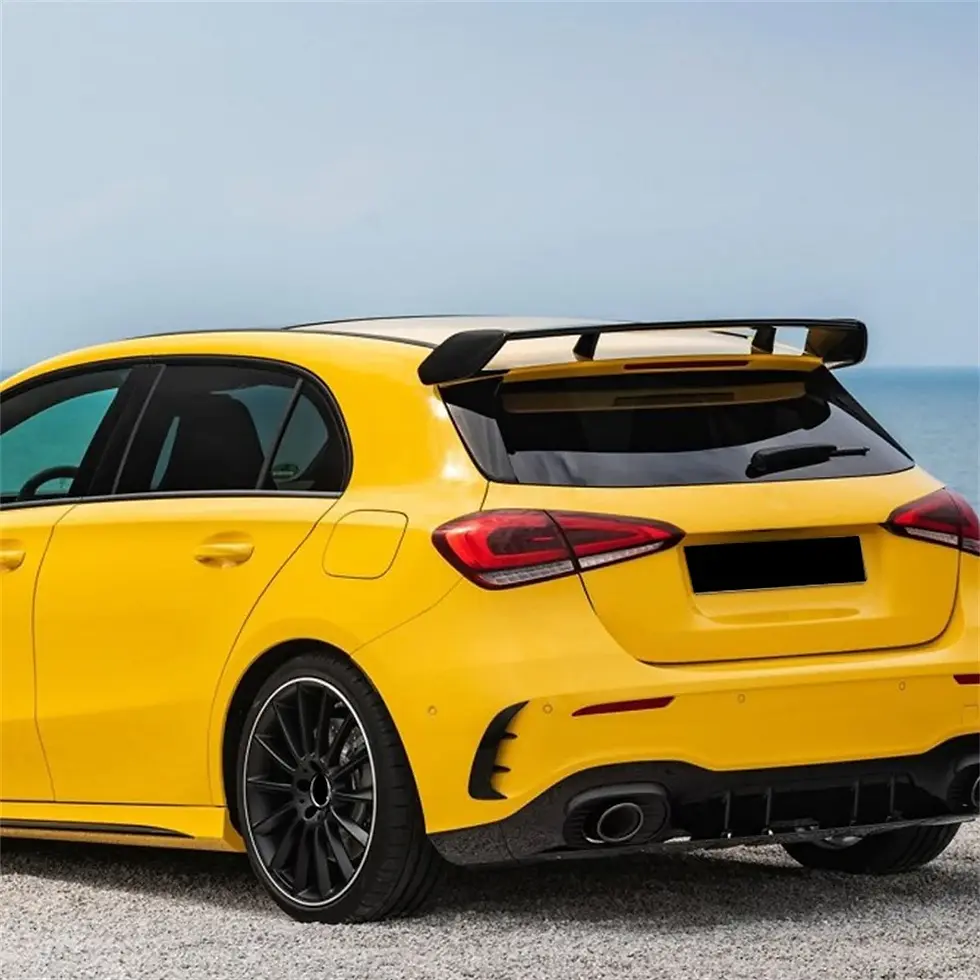 Thumbnail: Car Rear Bumper Trim Lip Spoiler For Mercedes Benz A Class W177 A180 A200 A220 A