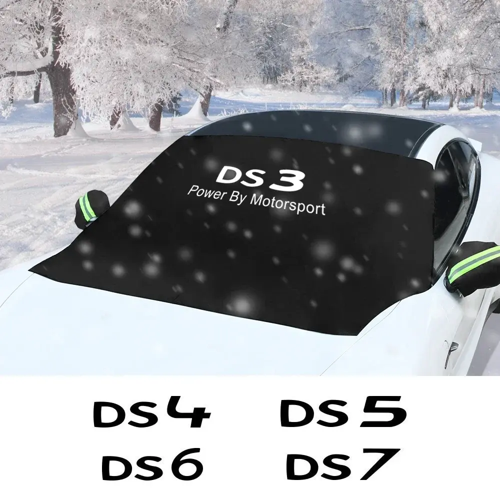 Magnetic Car Windshield Snow Cover Sunshade Protector Auto Accessories For DS Ci