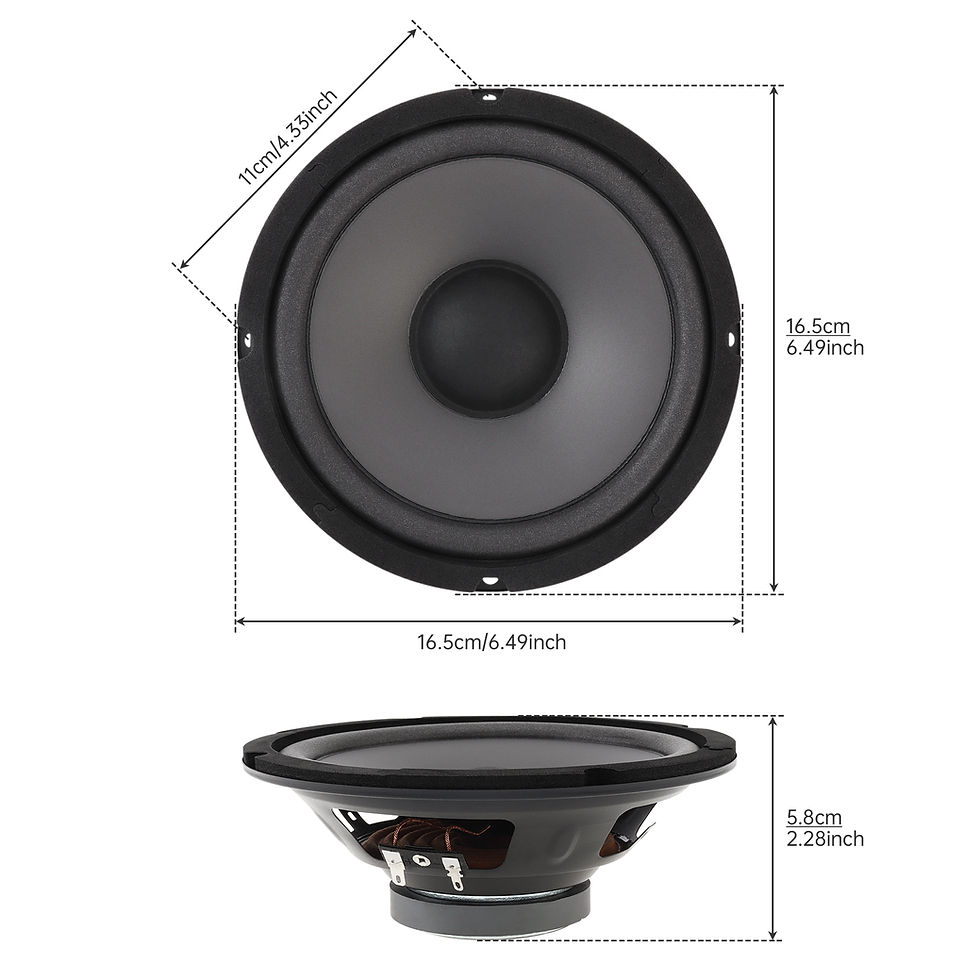Thumbnail: 1pc/2pcs 6.5 Inch Car Speaker 600W 2 Way Vehicle Door Suoofer Auto Audio Music S