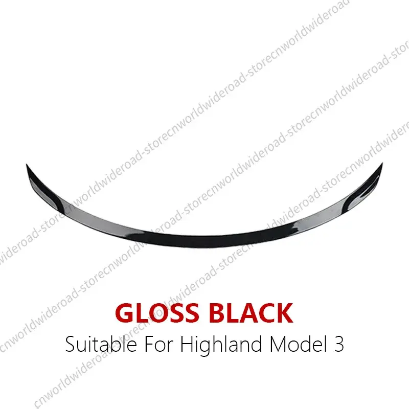 Thumbnail: For Tesla Model 3 Y 2020-2024 Performance Rear Spoiler Trunk Spoiler Wing Model