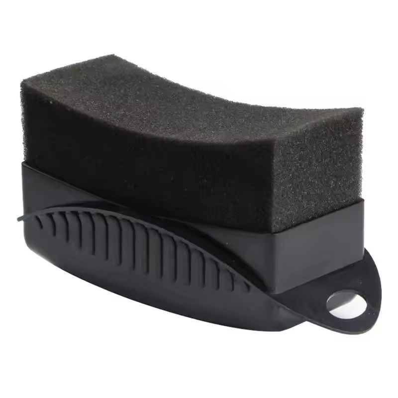 Thumbnail: Waxing Sponge Car Wheel Polishing Brush With Cover ABS Washing Cleaning Tire Con