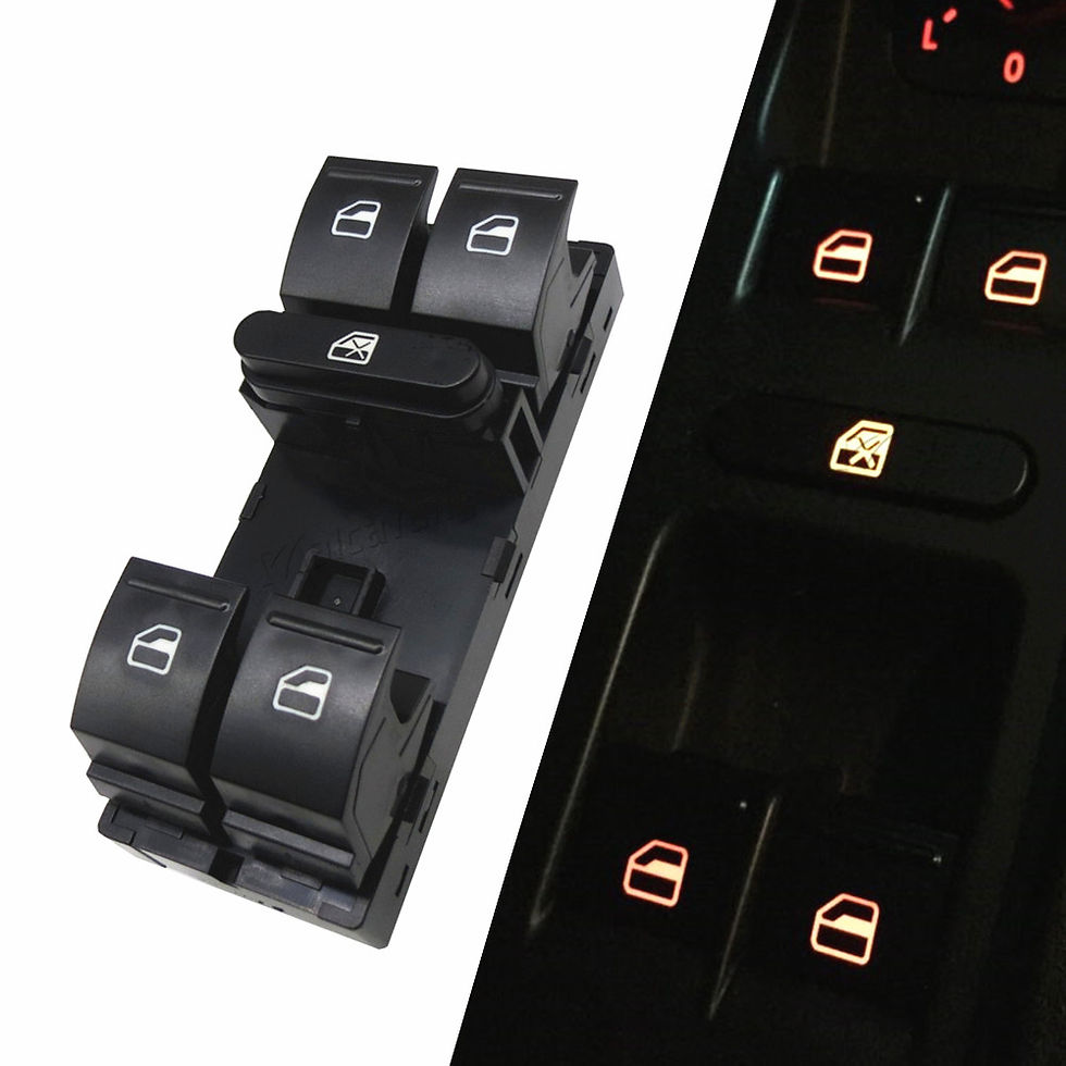 Thumbnail: For SKODA Fabia Octavia Super B For Yeti DRIVER Electric Power Window Control Sw